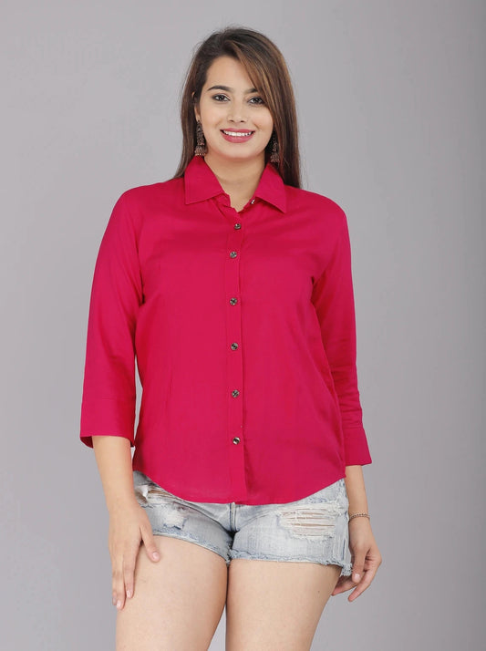 Pink Women's Shirt for Women - side