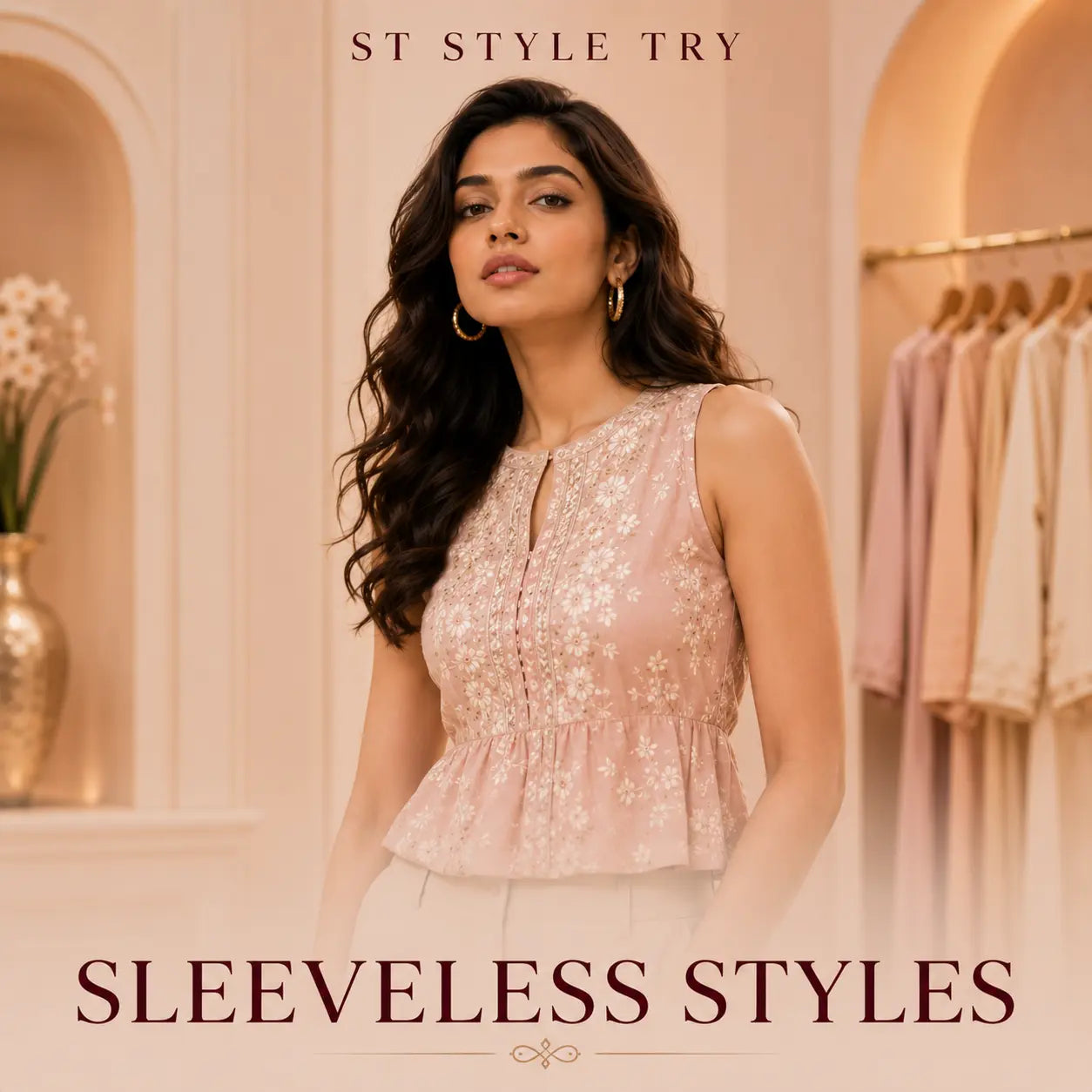 Sleeveless Kurti Collection Banner